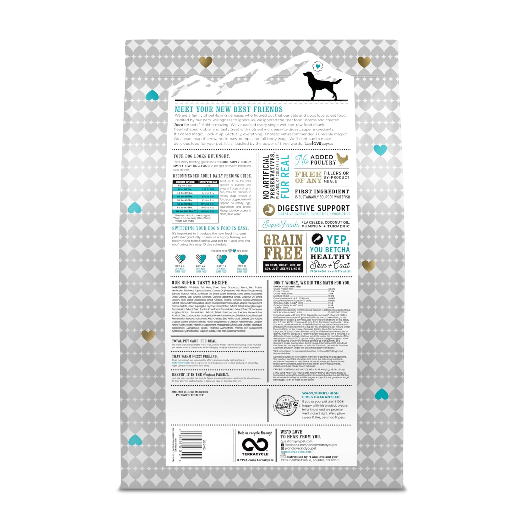 Simply Sea Dog Food | Nude Superfood | I and love and you