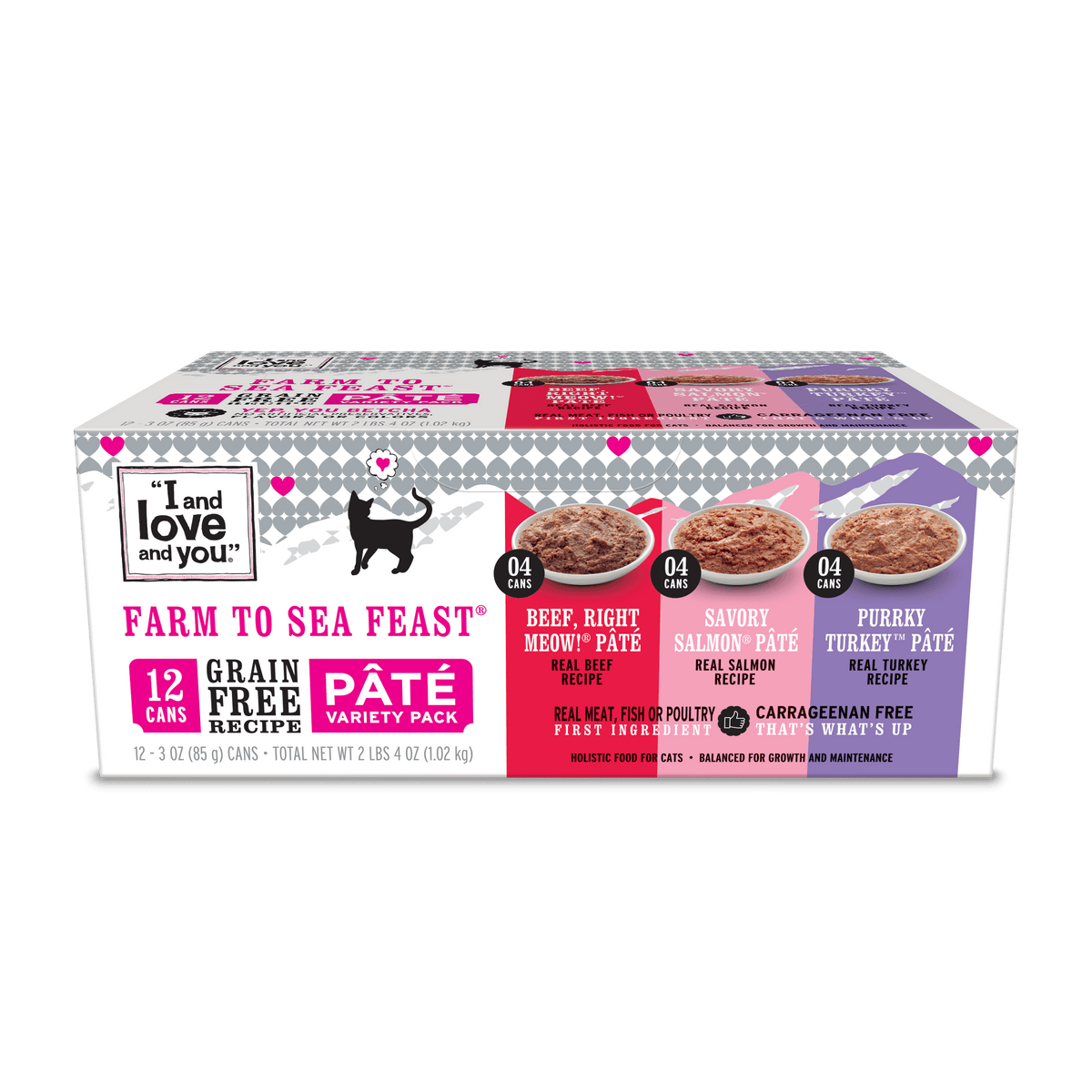 Original Recipe - Cat Can Variety Pack - Farm To Sea