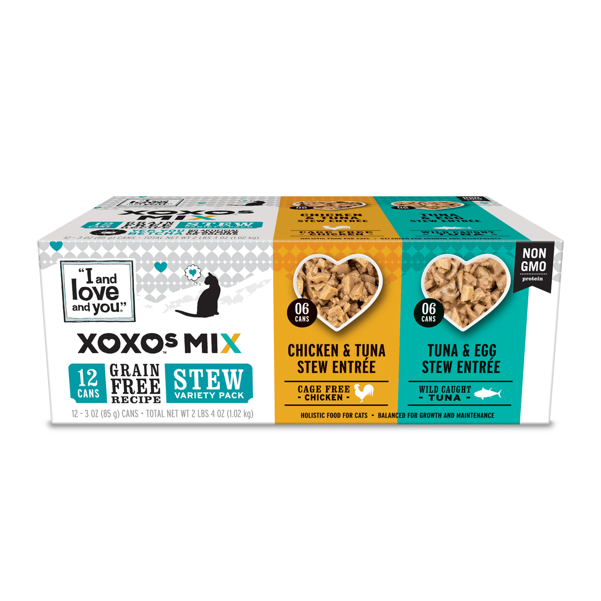 XOXOs Chicken & Tuna Stew Variety Pack