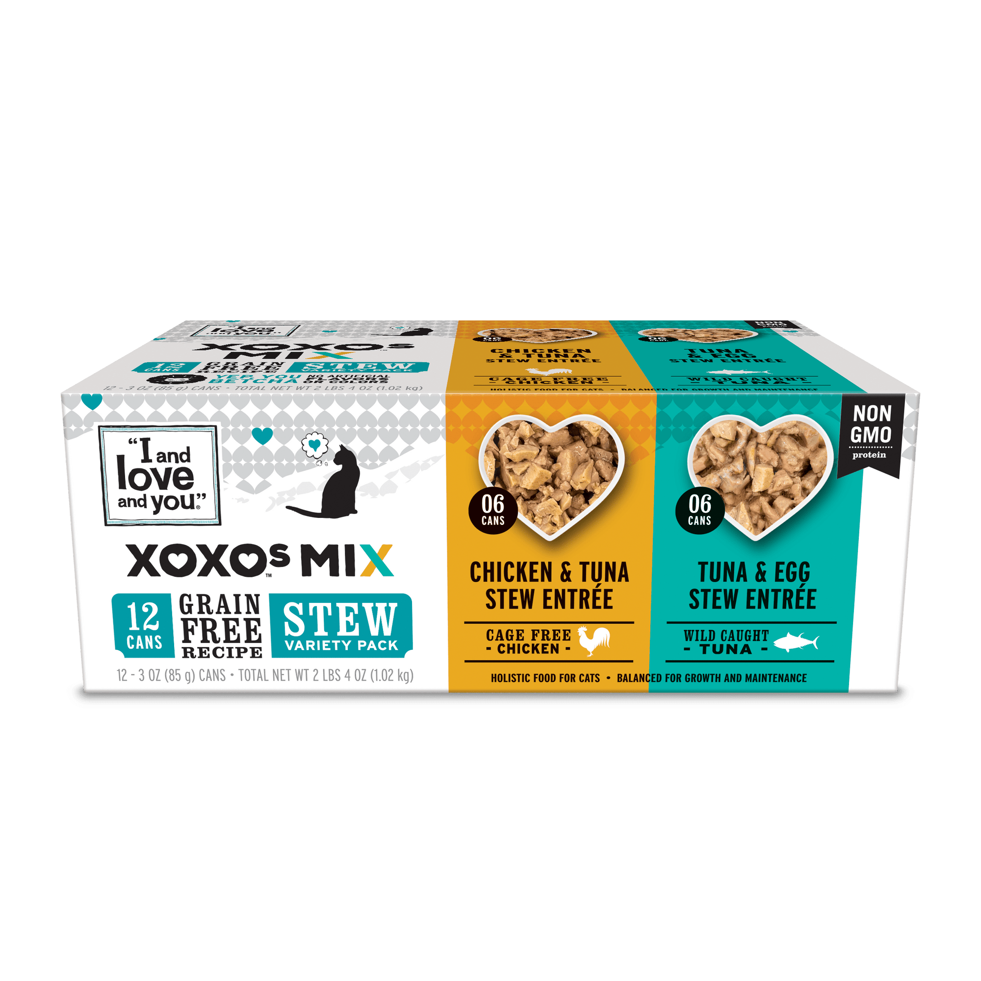 XOXO Chicken & Tuna Stew Variety Pack | I and love and you