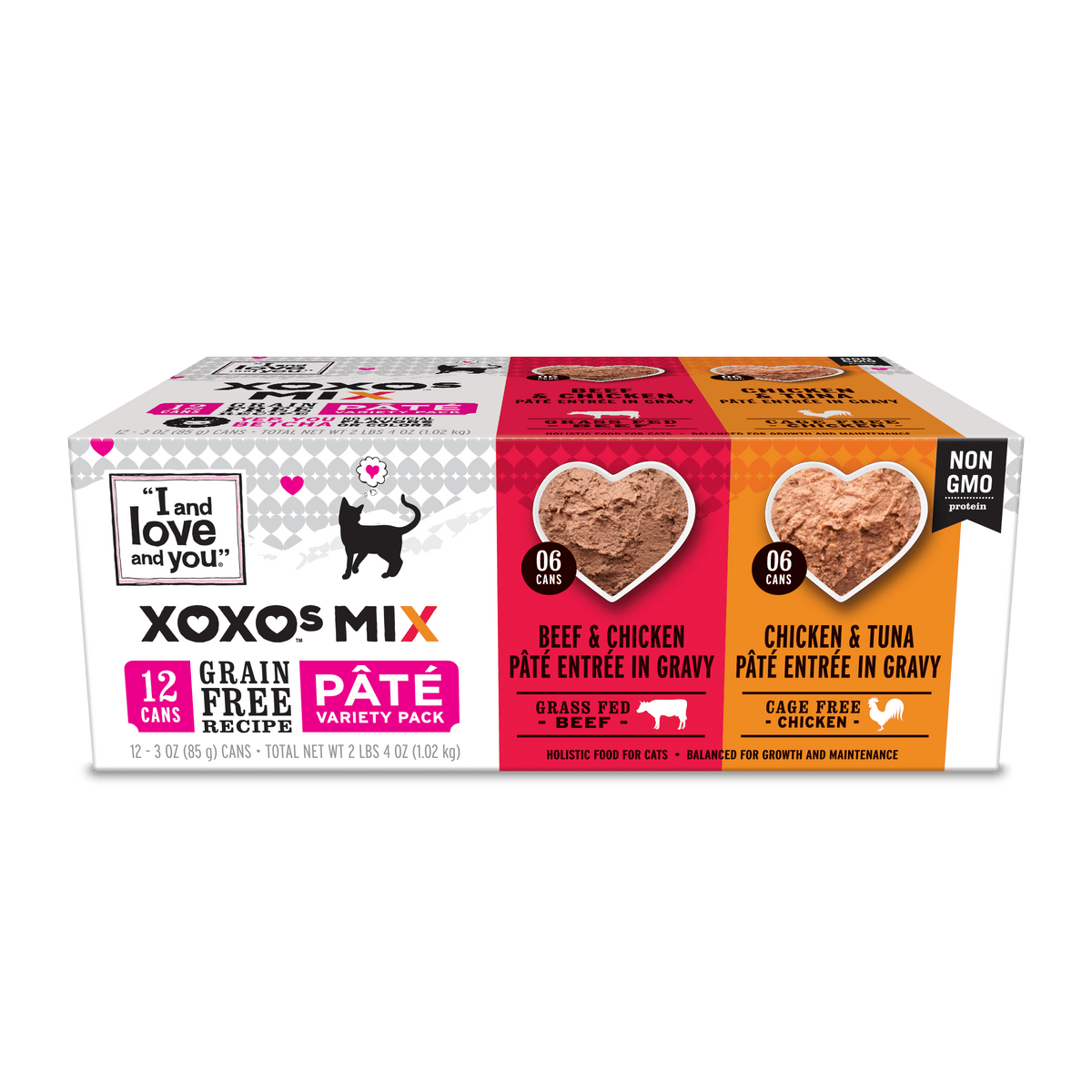 XOXOs Chicken & Beef Pâté Variety Pack