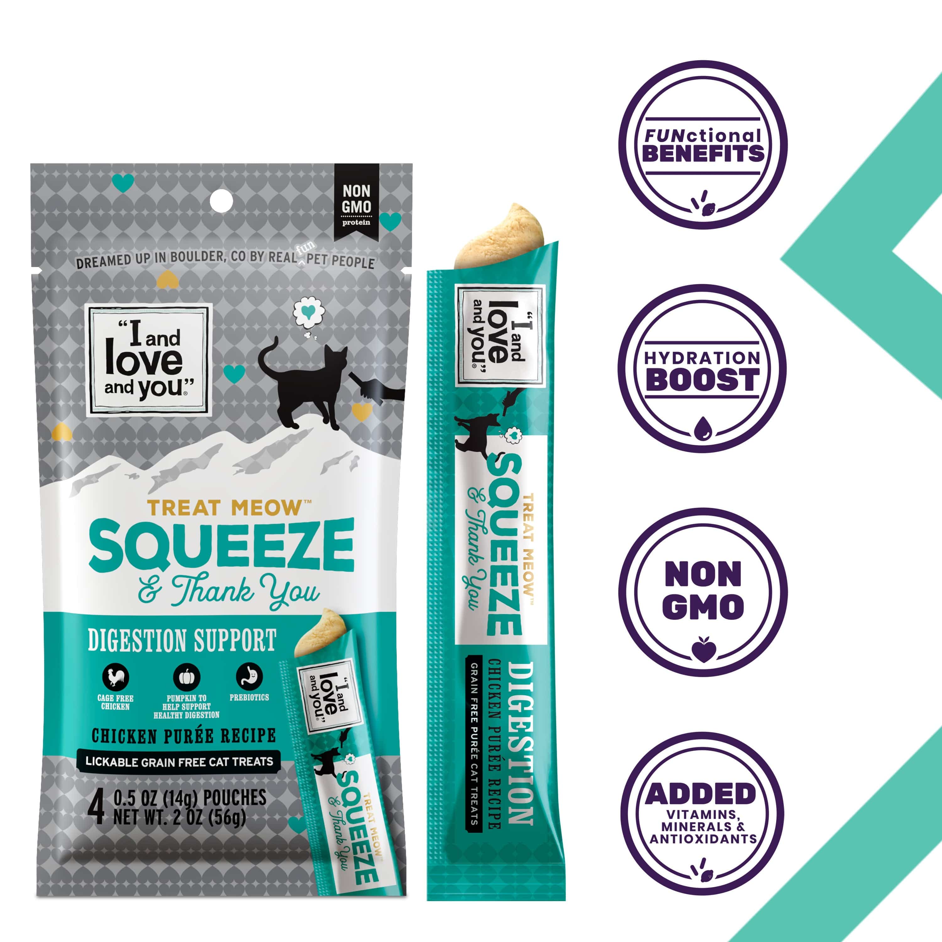 Treat Meow Digestion Support | I and love and you