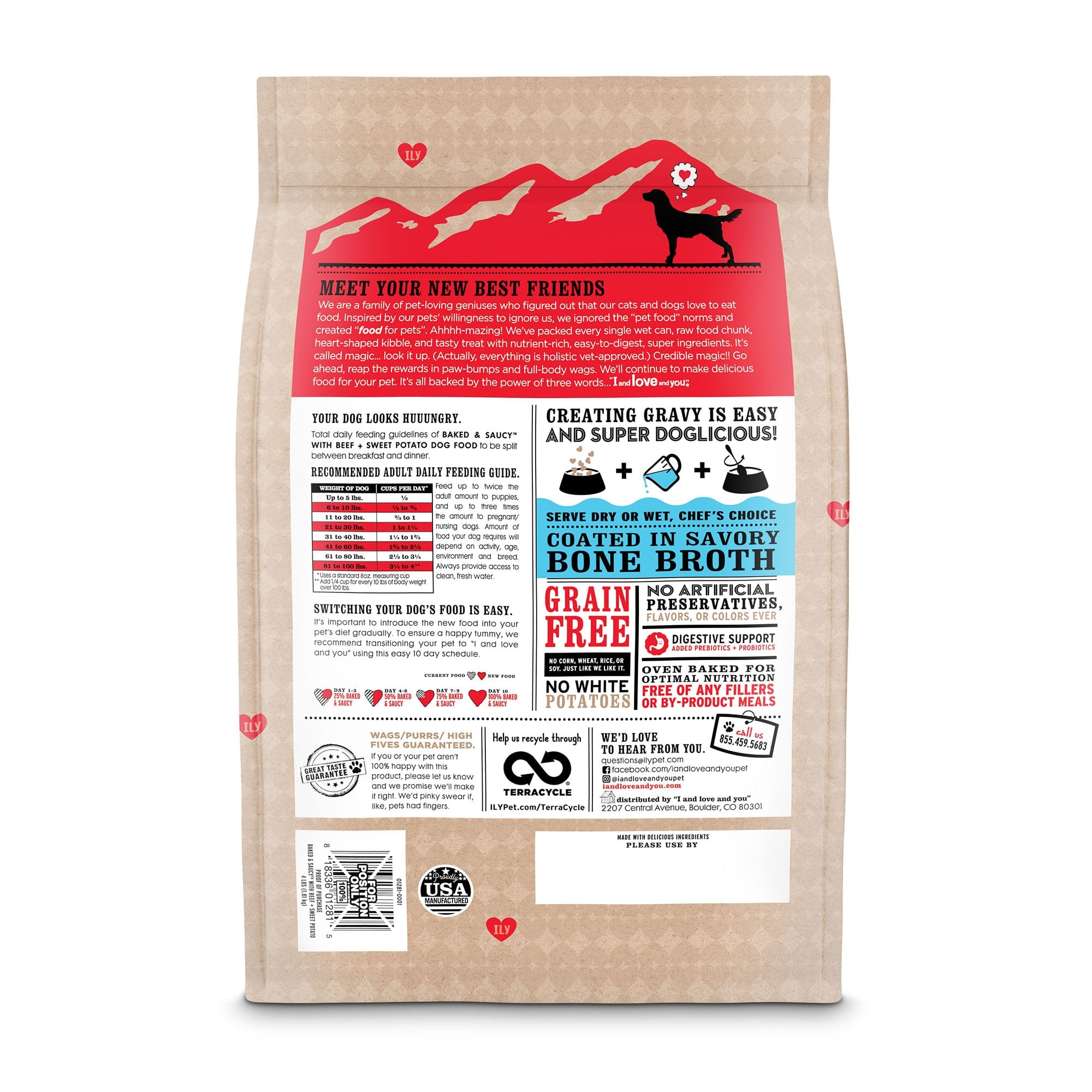 I and love and you raw dog food hotsell