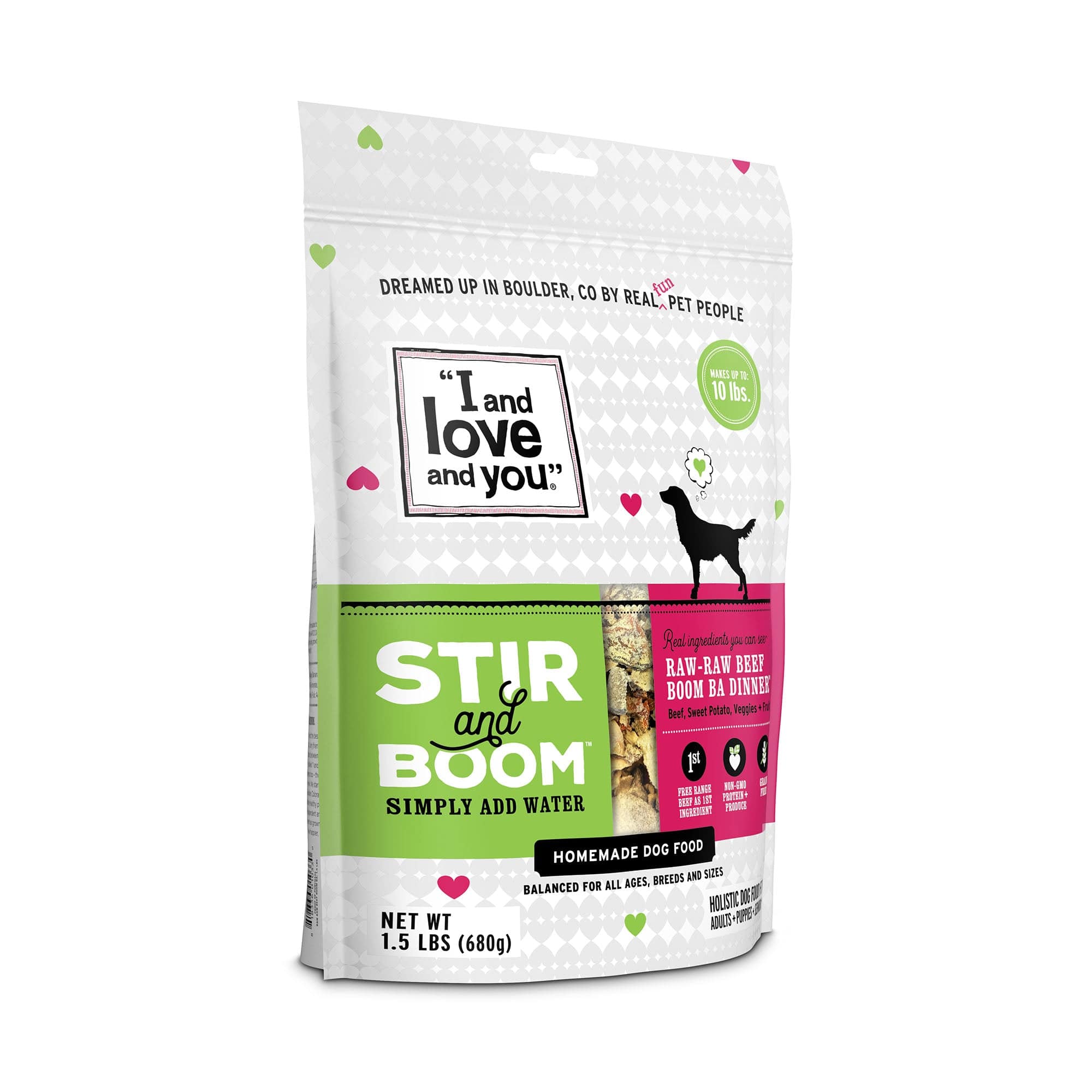 I and love and you raw dog food hotsell