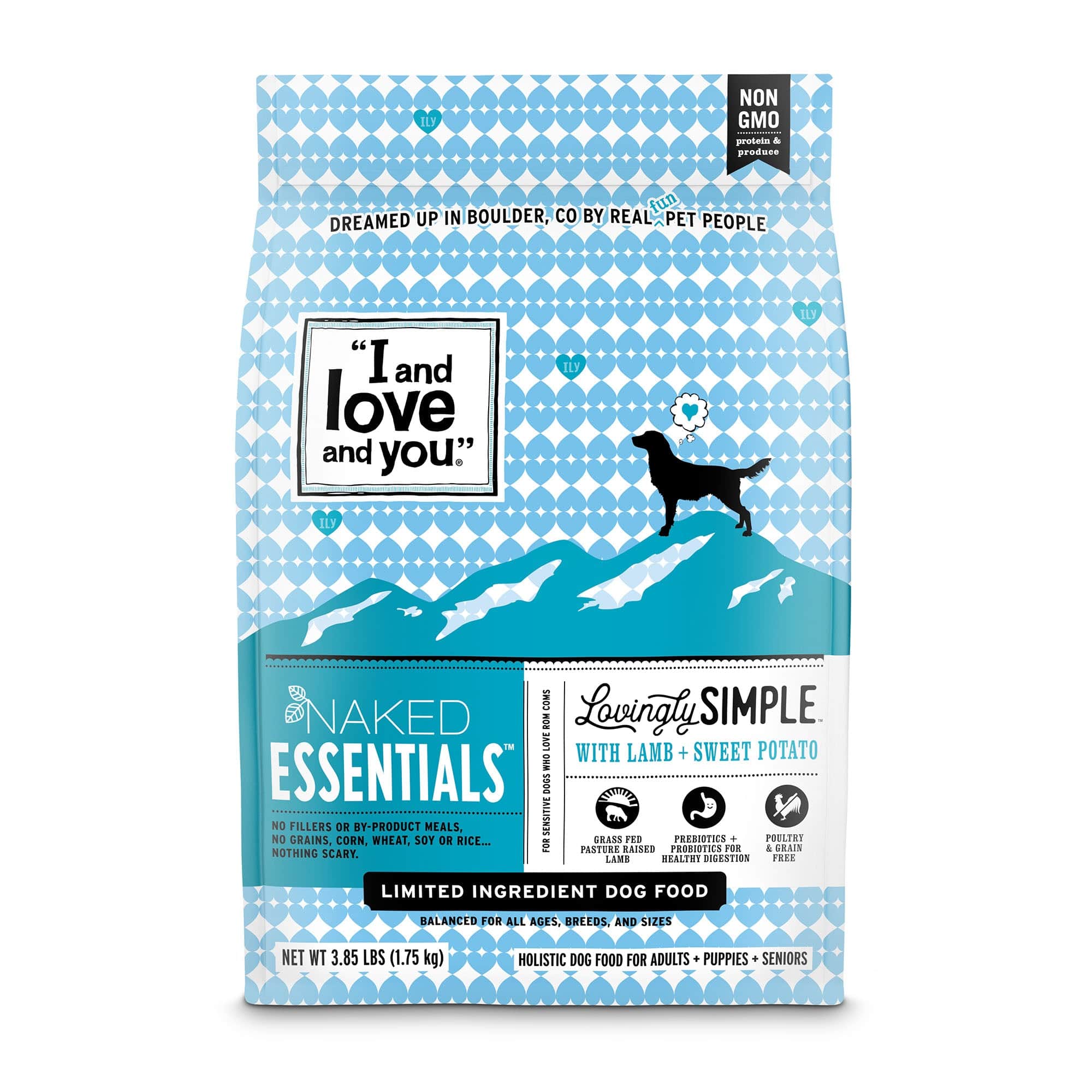 I and love and you naked essentials deals dry dog food