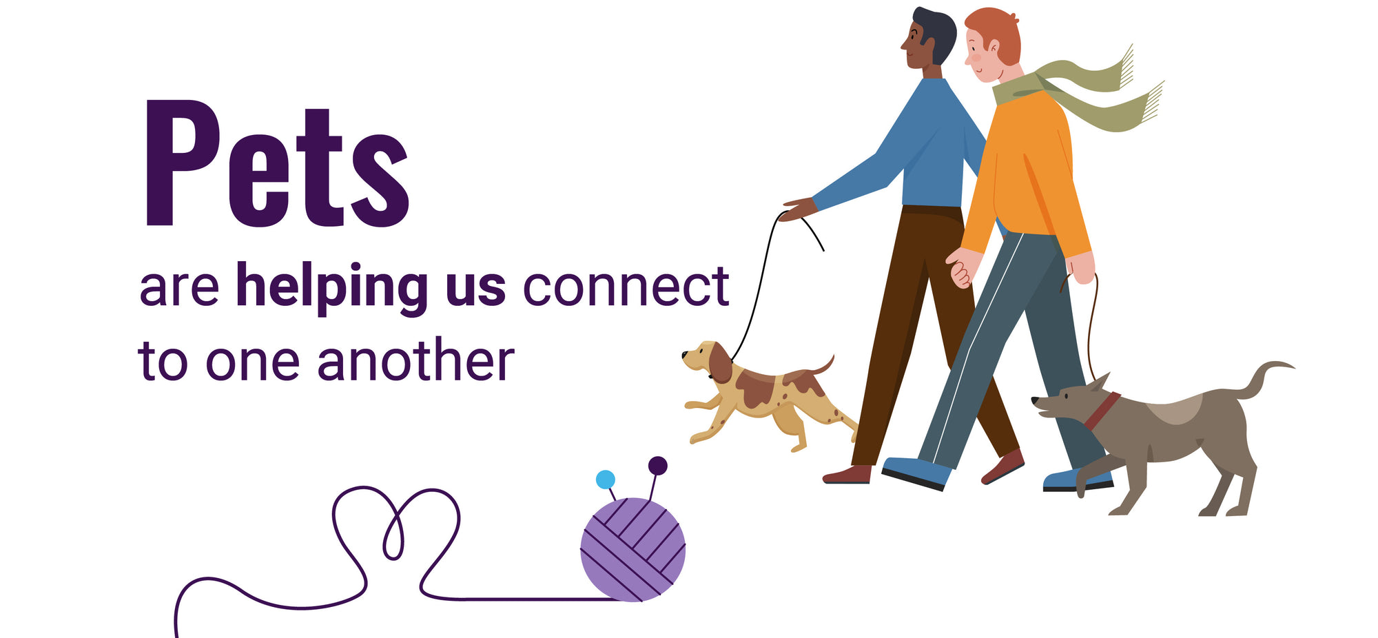 Pets help us connect to one another
