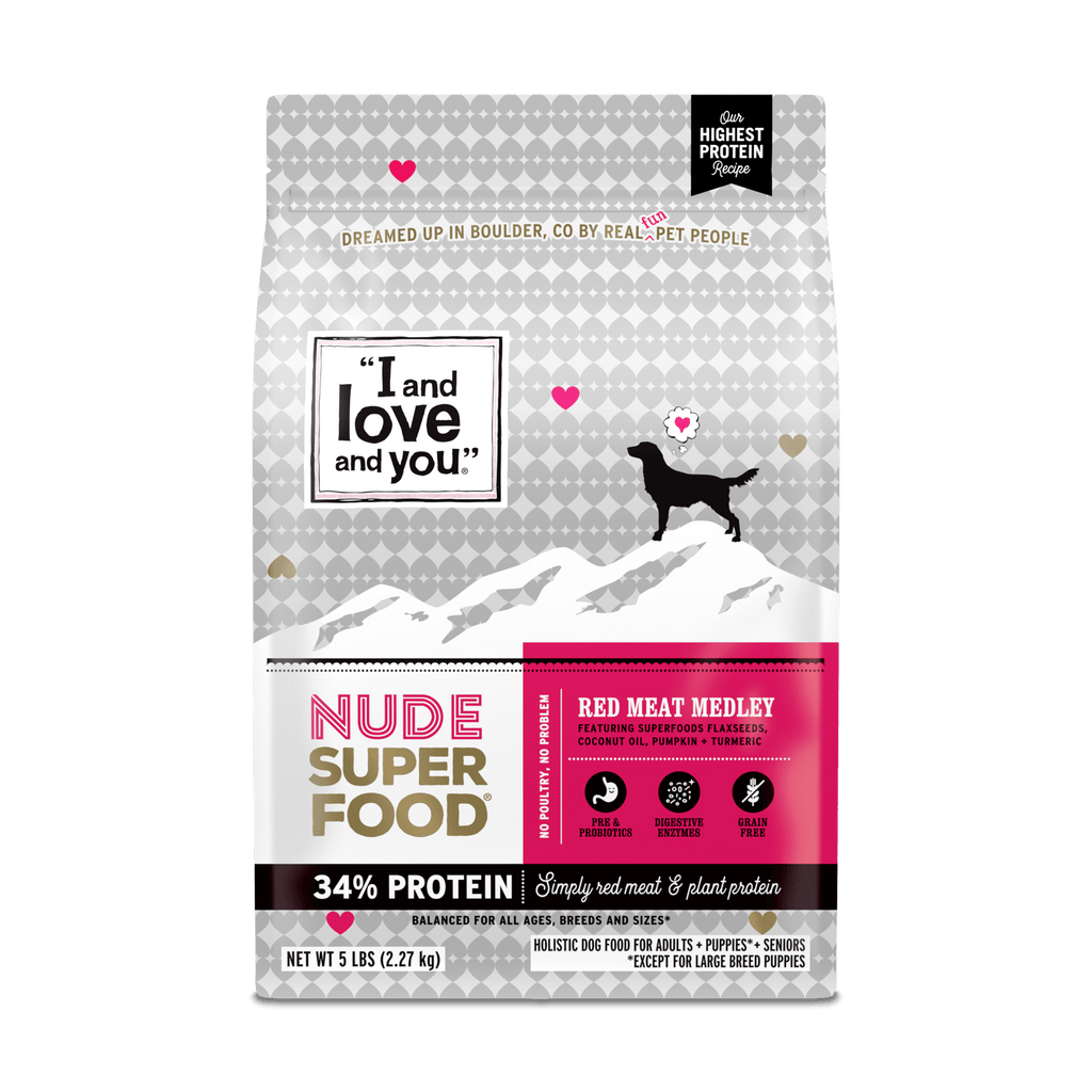 Red Meat Medley Dog Food Nude Superfood I and love and you