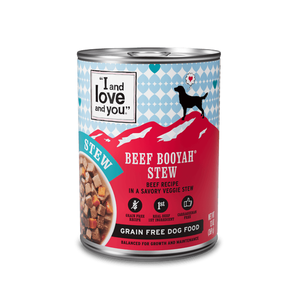 Beef Booyah Stew Canned Dog Food I and love and you