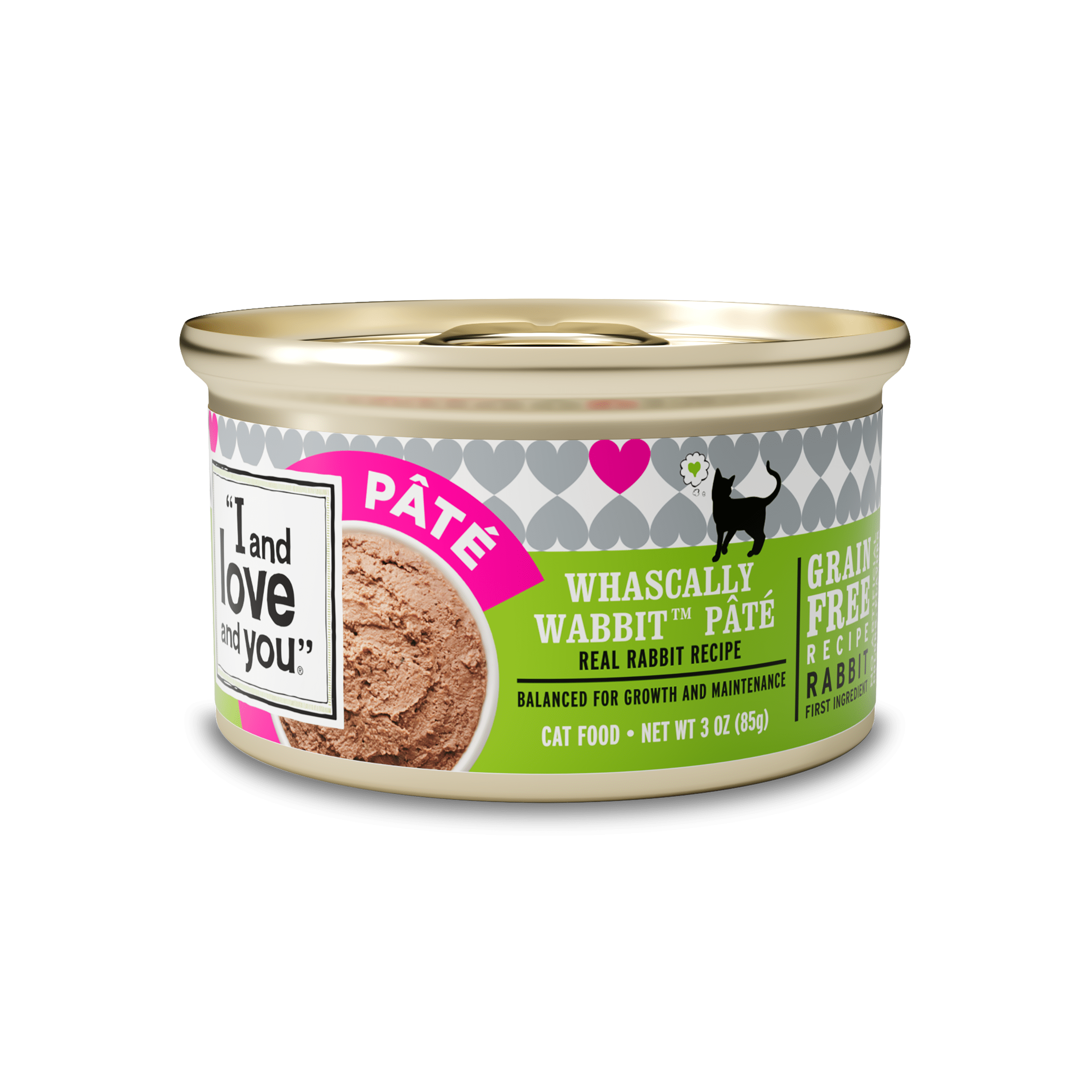I and Love and You Original Recipe Whascally Wabbit Pate Wet Cat Food