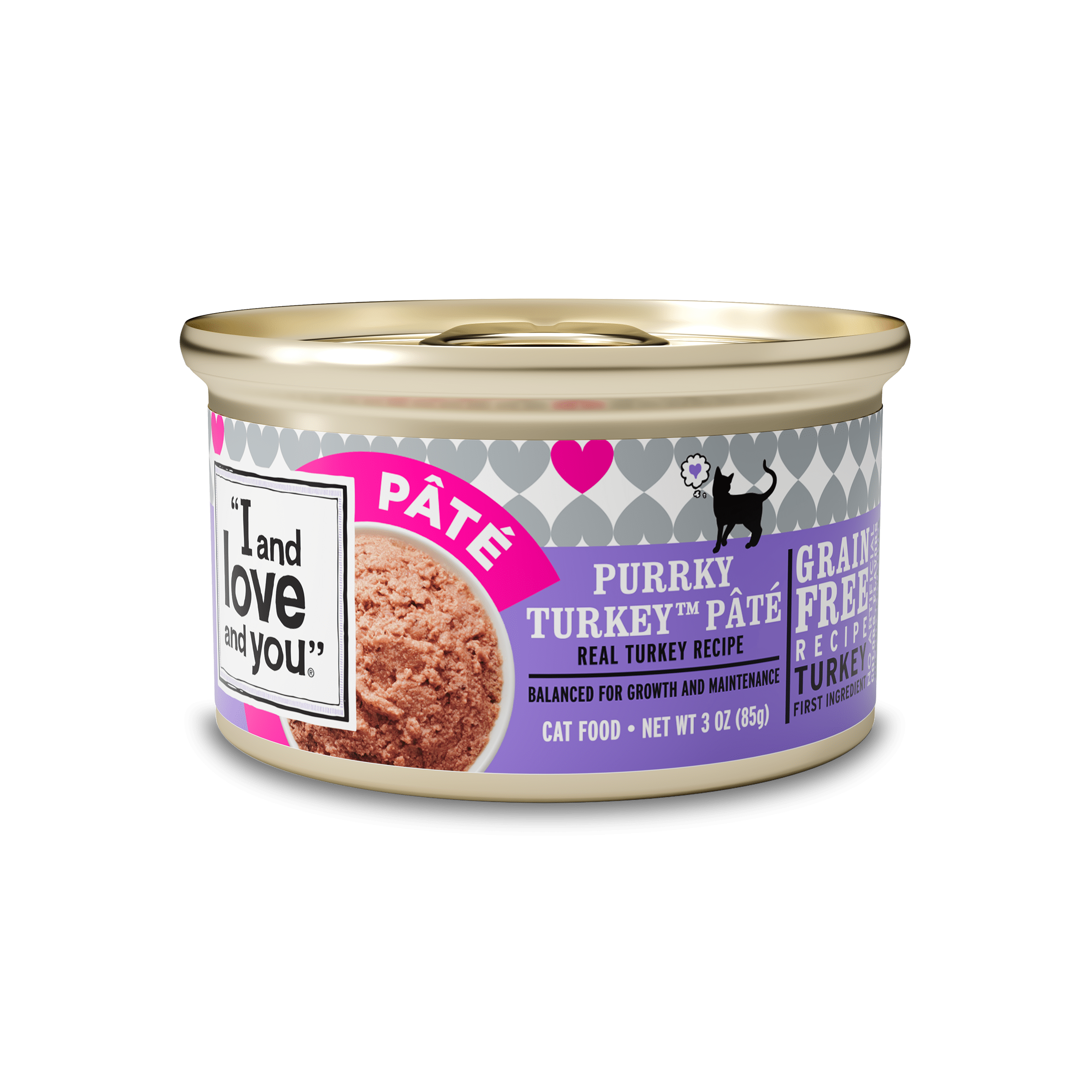 I and Love and You Original Recipe Purrky Turkey Pate Wet Cat Food