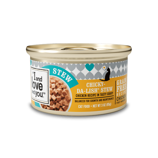 I And Love And You Grain Free Chicky Da Lish Stew Canned Cat Food