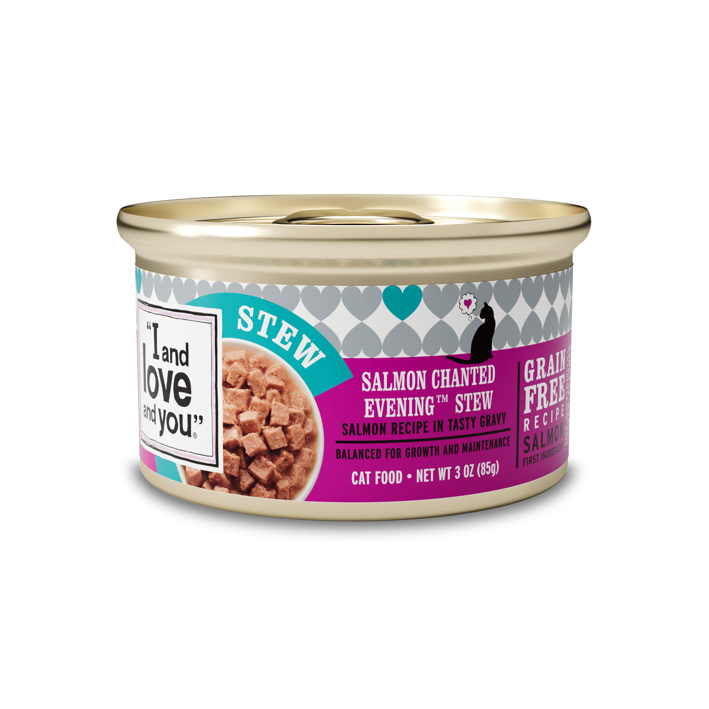 I and Love and You Original Recipe Salmon Chanted Evening Stew Wet Cat Food