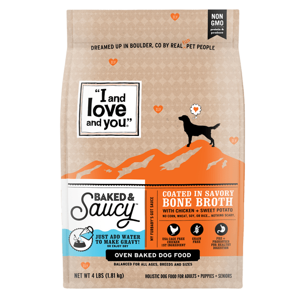 Chicken Sweet Potato Baked Dog Food I and love and you