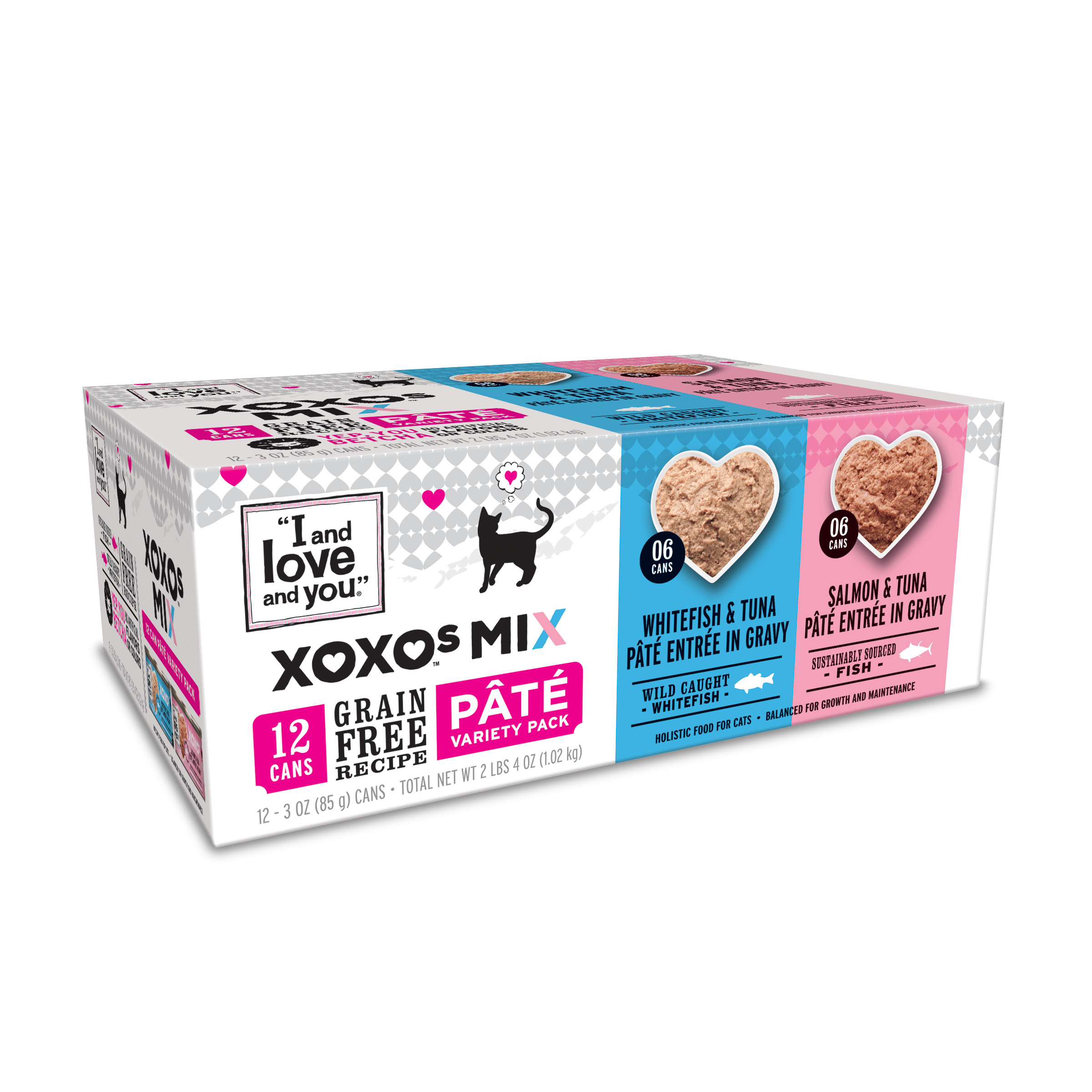 XOXOs Salmon &  Whitefish Pâté Variety Pack