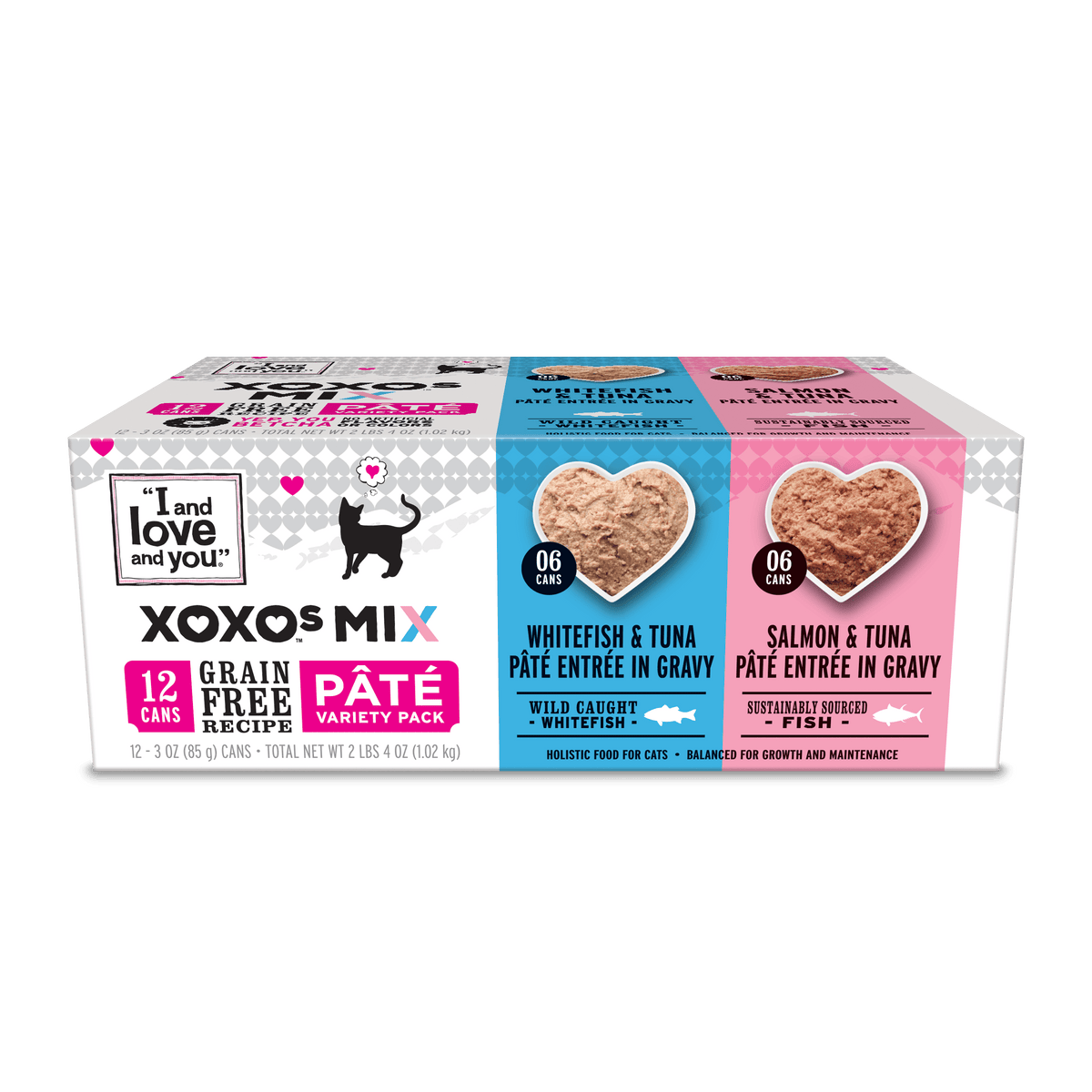 XOXOs Salmon &  Whitefish Pâté Variety Pack