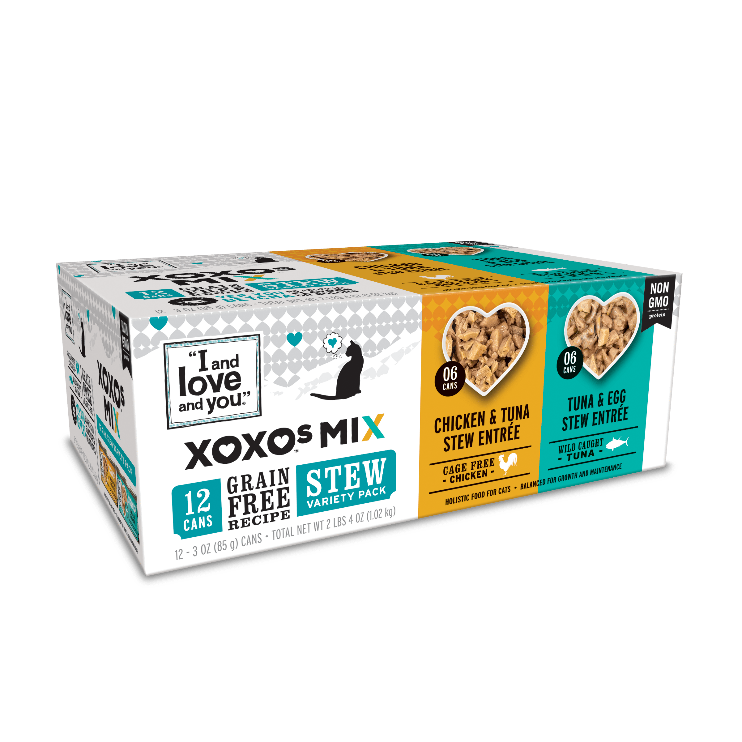 XOXOs Chicken & Tuna Stew Variety Pack