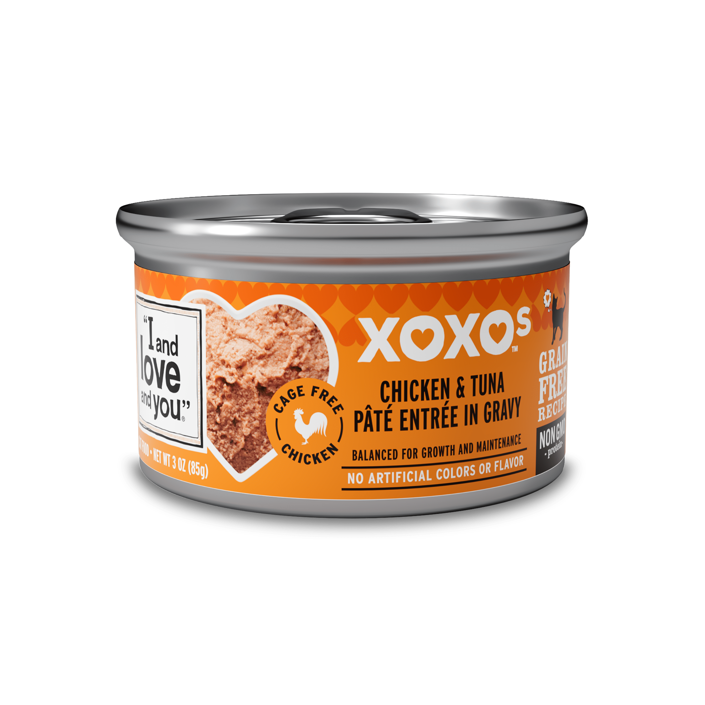 I and Love and You Xoxos Chicken & Tuna Pate Wet Cat Food