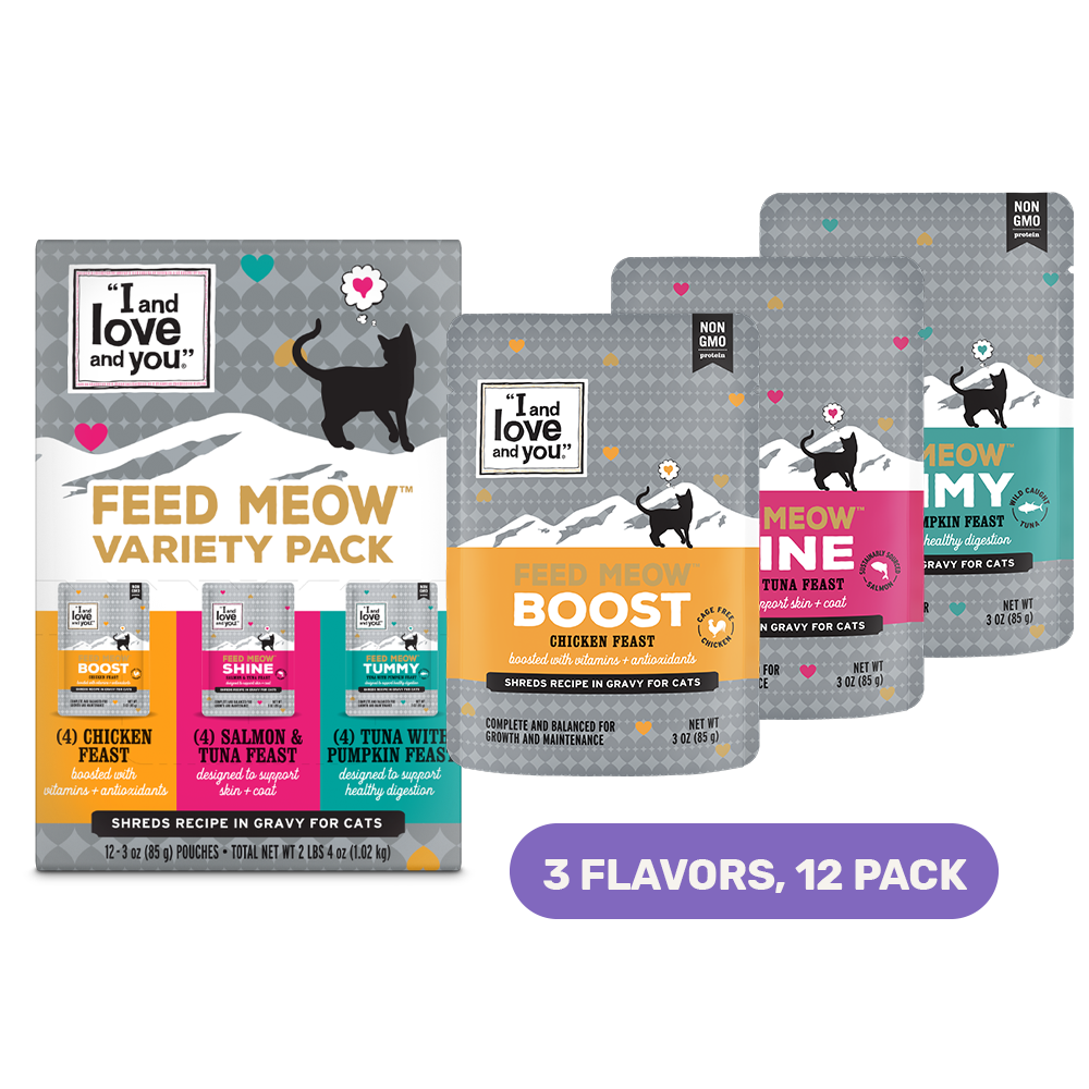 Feed Meow Variety Pack 3 OZ (12 PACK)