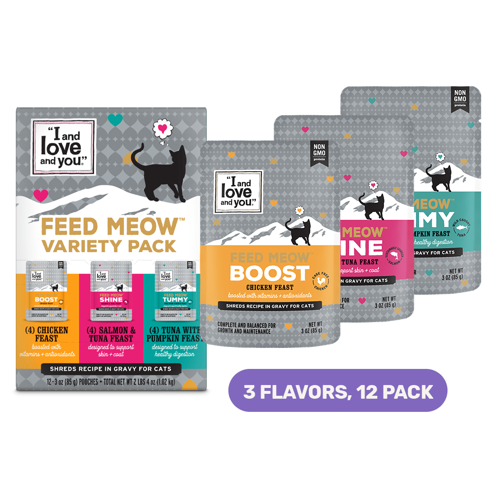 Feed Meow Variety Pack 3 OZ (12 PACK)