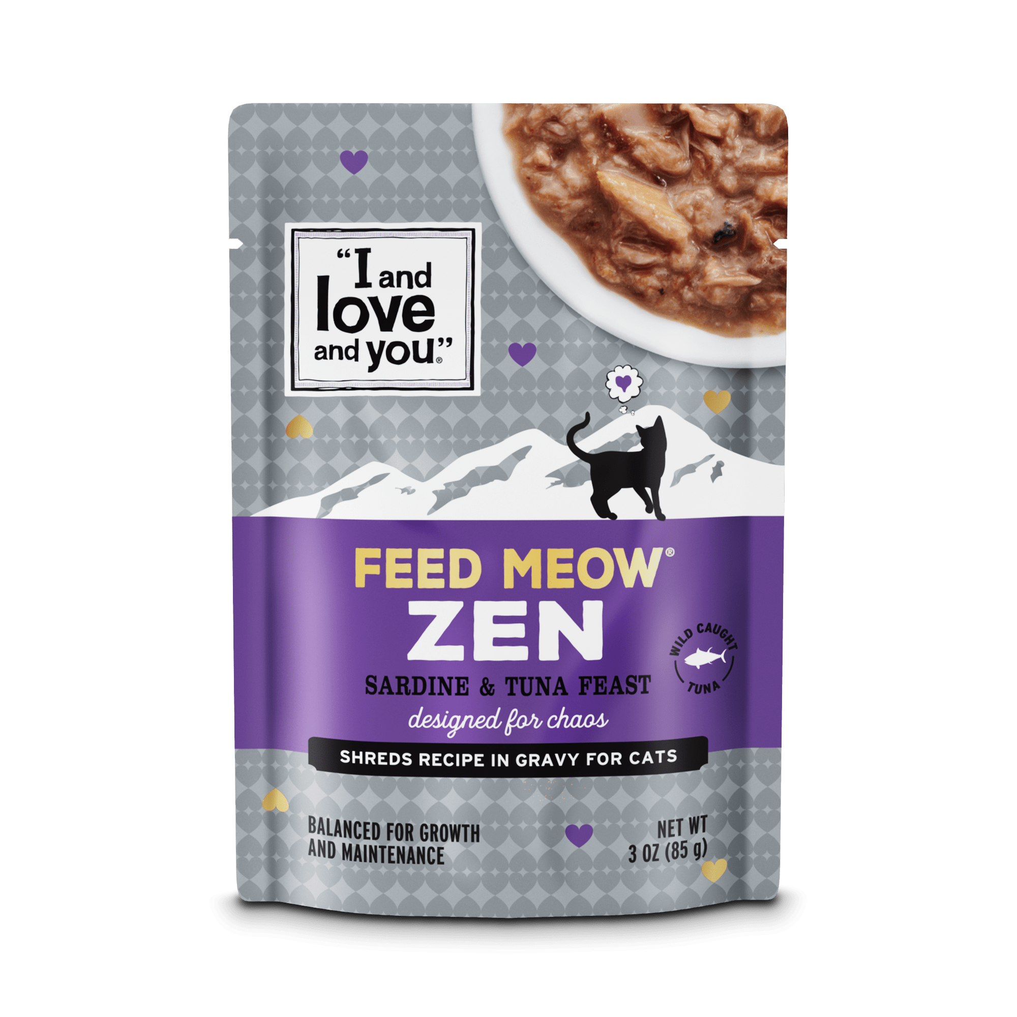 I and Love and You Feed Meow Zen Sardine & Tuna Feast Wet Cat Food