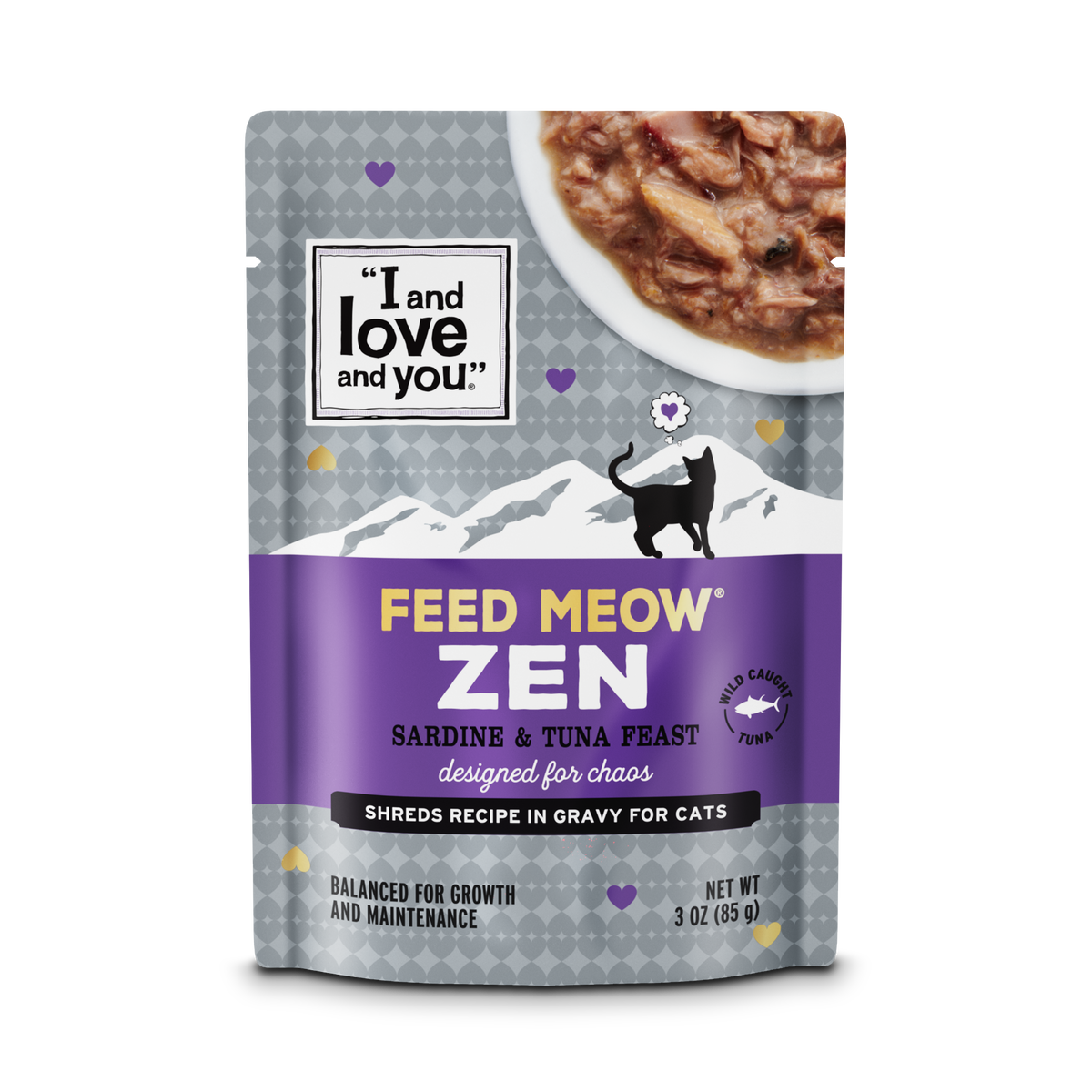 Feed Meow Zen Sardine & Tuna Feast