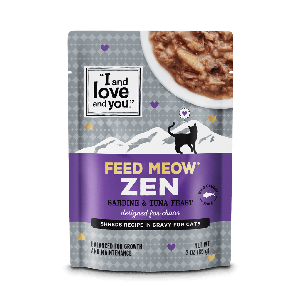 Feed Meow Zen Sardine Tuna Feast I and love and you