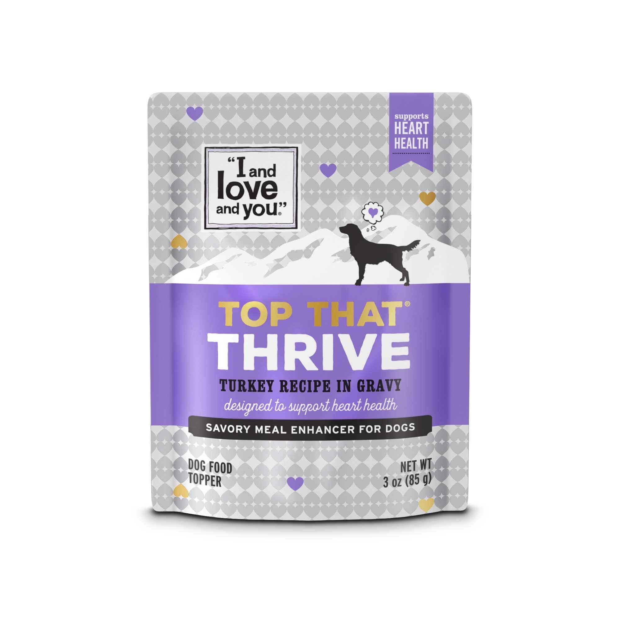 I and Love and You Top That Thrive Turkey Recipe in Gravy Topper
