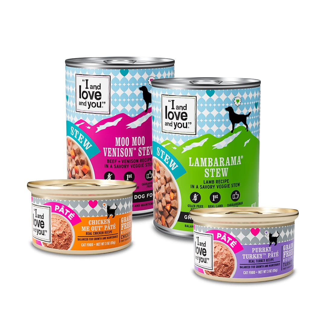 I love and you dog food best sale