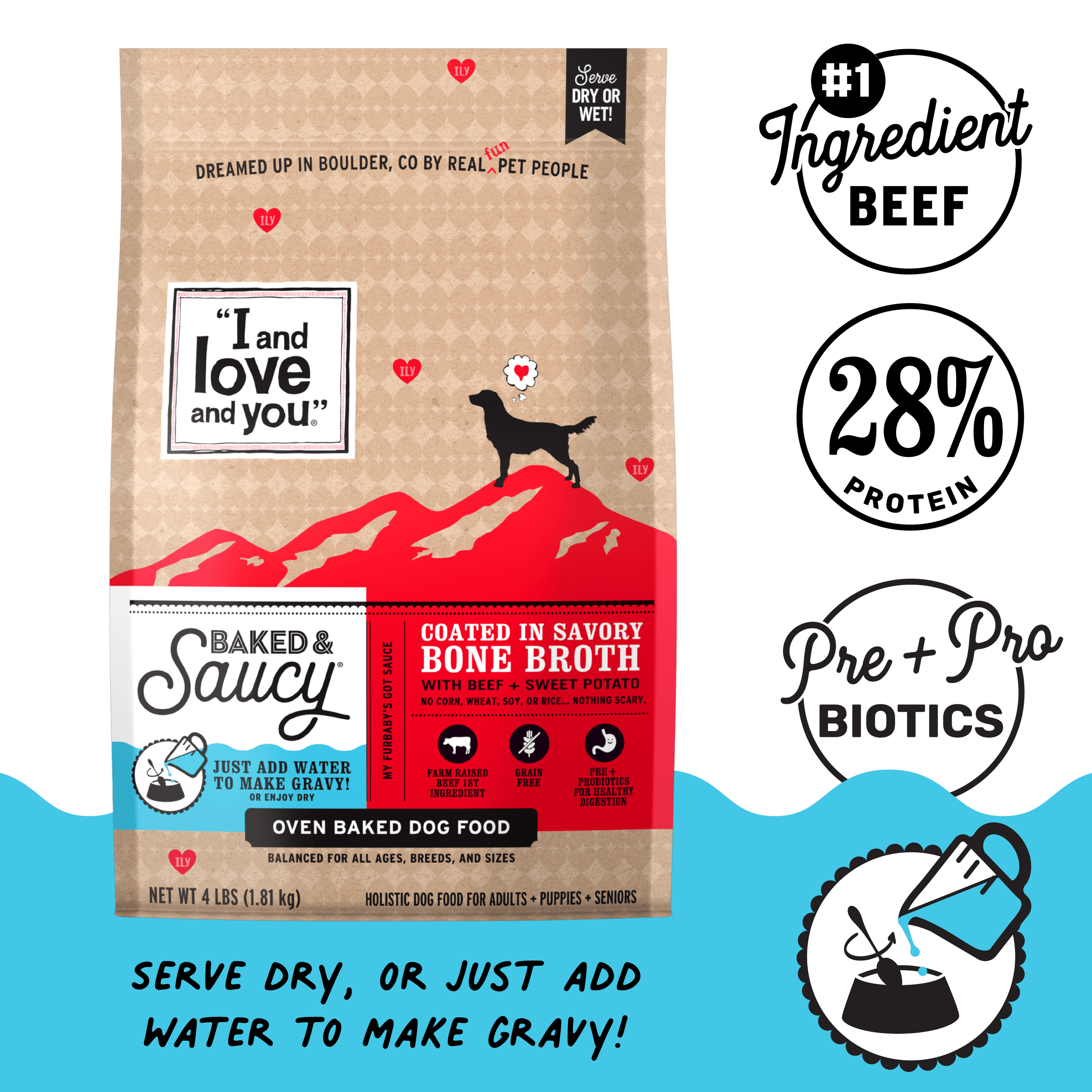 Baked & Saucy - Beef + Sweet Potato