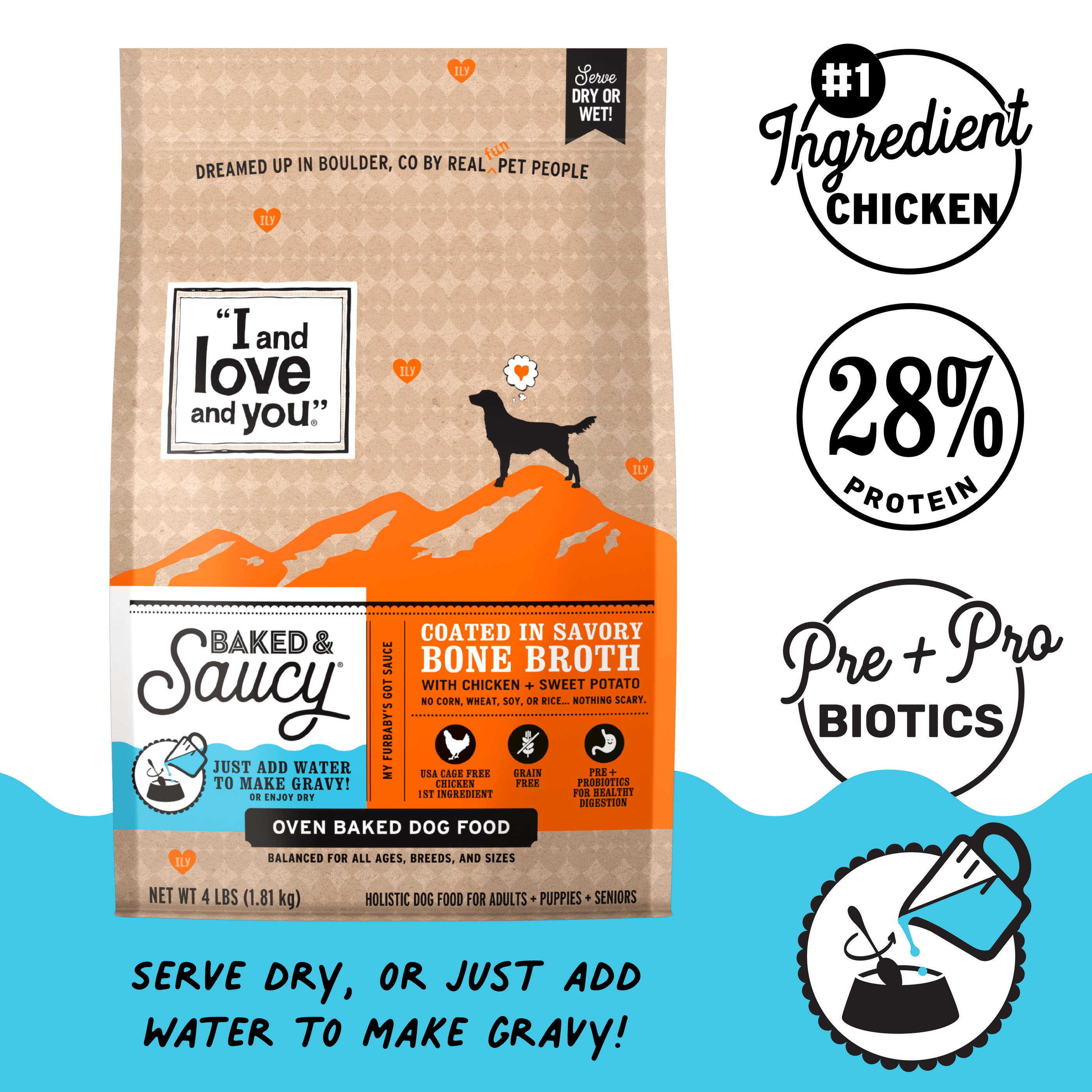 Baked & Saucy - Chicken + Sweet Potato
