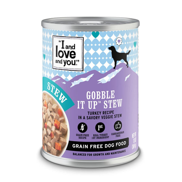 Gobble It Up Stew Canned Dog Food I and love and you